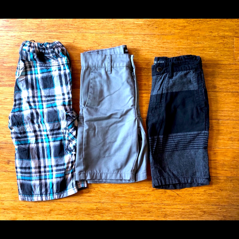 Trio of boy shorts